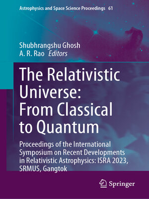 cover image of The Relativistic Universe